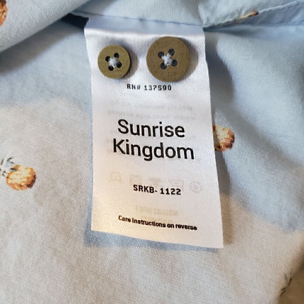 Like NEW Sunrise Kingdom Boys Short Sleeve Button-Down Shirt - Picture 9 of 10